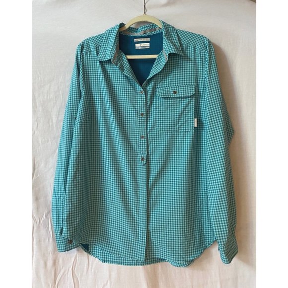 Columbia Sportswear Long Sleeve Plaid Button-Front Shirt Men's XL - Picture 1 of 6